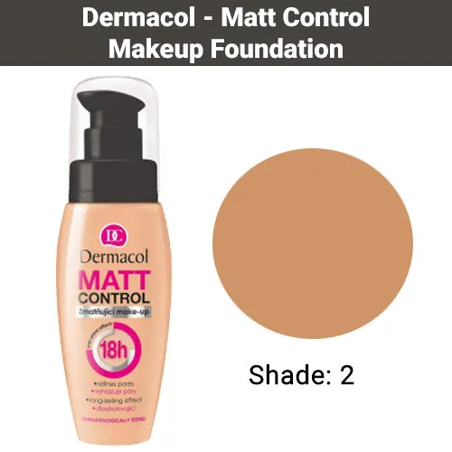 Dermacol Matt Control Make-Up Foundation - 02