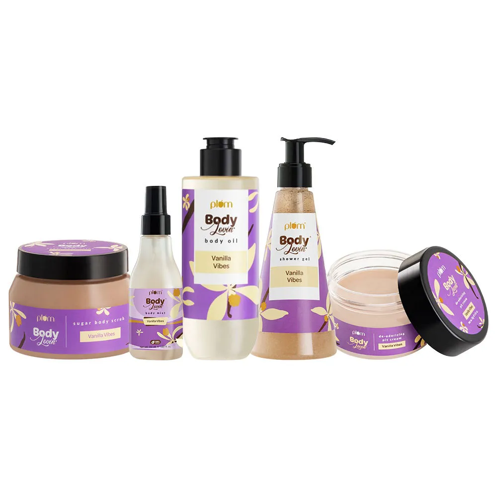 Plum Bodylovin' Vanilla Vibes Bodycare Bundle