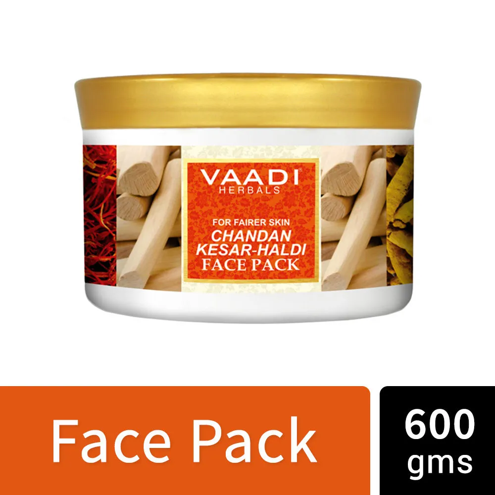 Vaadi Herbals Chandan Kesar Haldi Face Pack