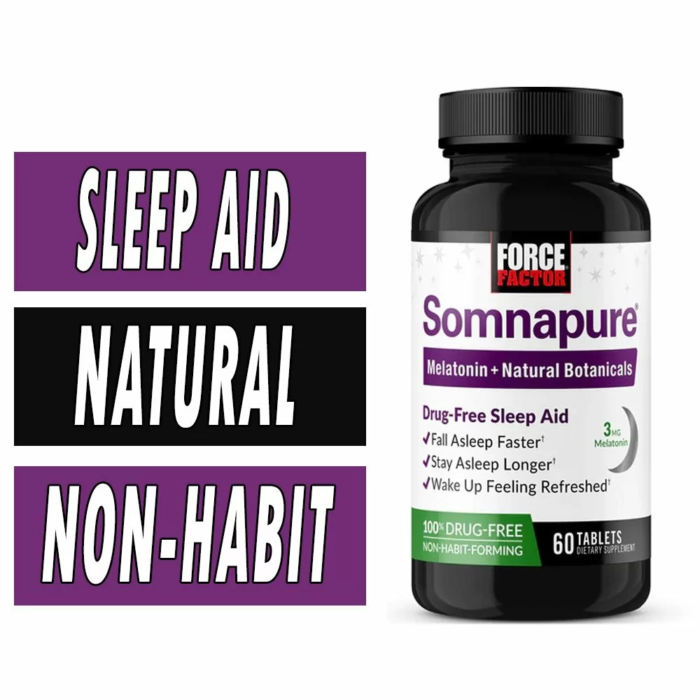 Somnapure by Force Factor - 60 Tablets