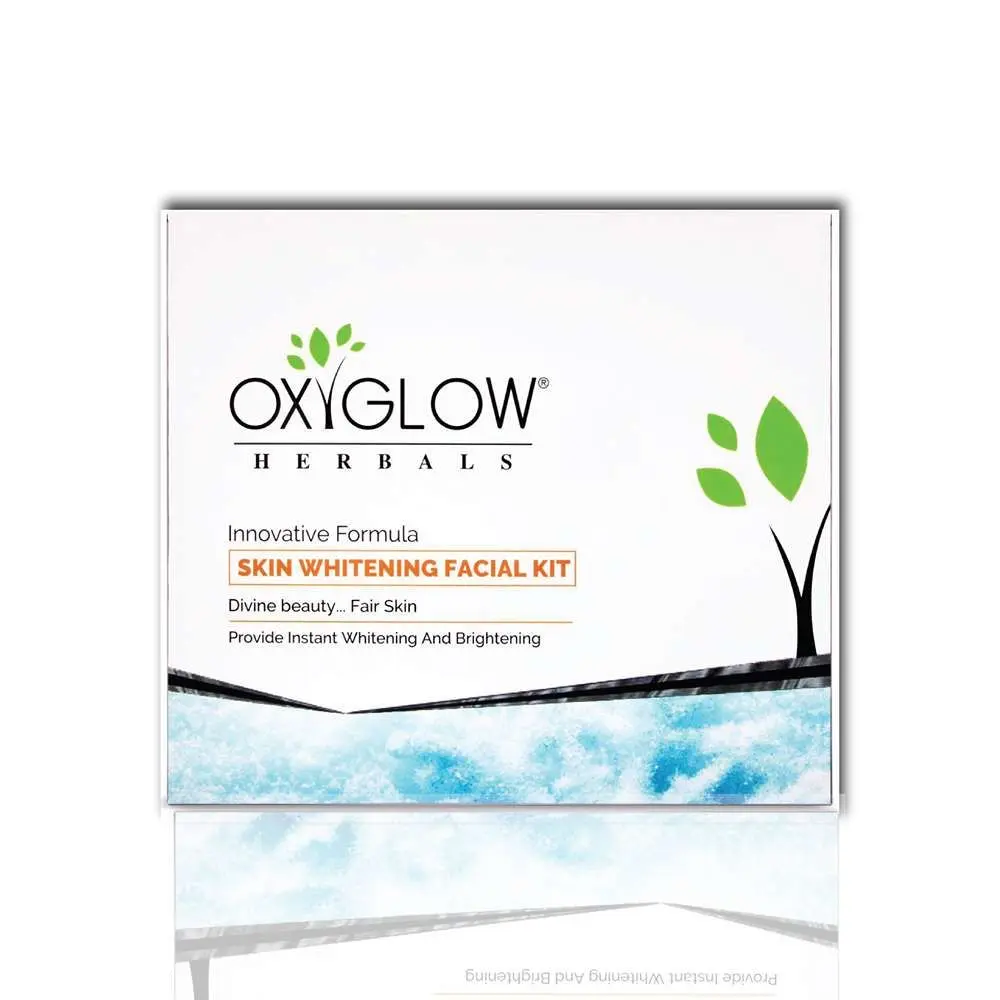 OxyGlow Herbals Skin Whitening Facial Kit,260g,Instant Whitening, Glow