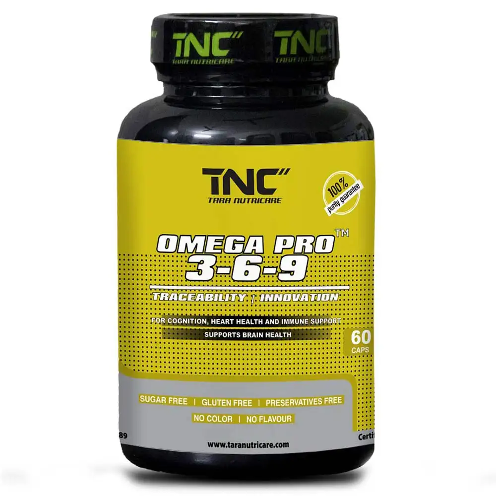 Tara Nutricare Omega Pro 3-6-9,  60 capsules