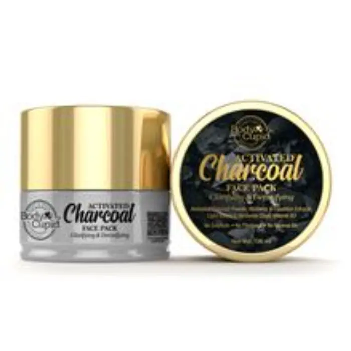 Body Cupid Activated Charcoal Face Pack - with Activated Charcoal Powder,Mulberry & Liquorice extract - Clarifying & Detoxifying - No Sulphate,Parabens,Mineral Oil - (100 ml)