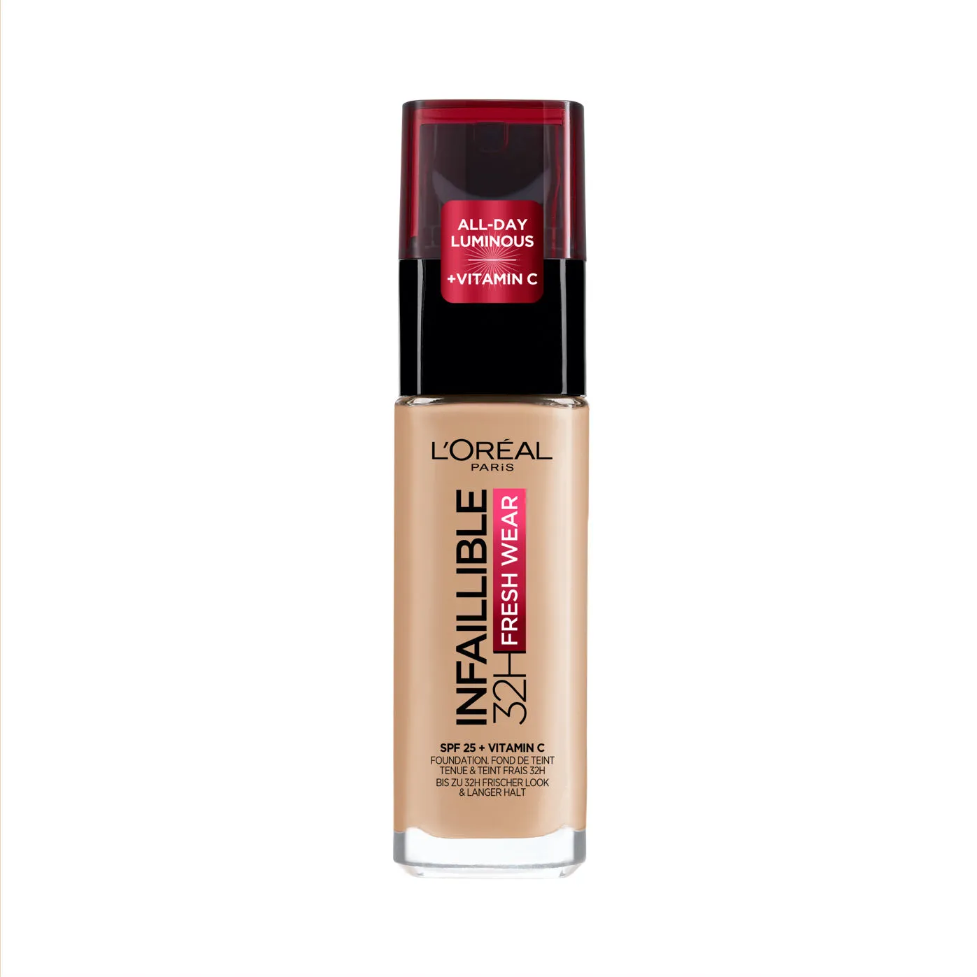 L'Oreal Paris Infallible 32H Fresh Wear Foundation - 145 Rose Beige