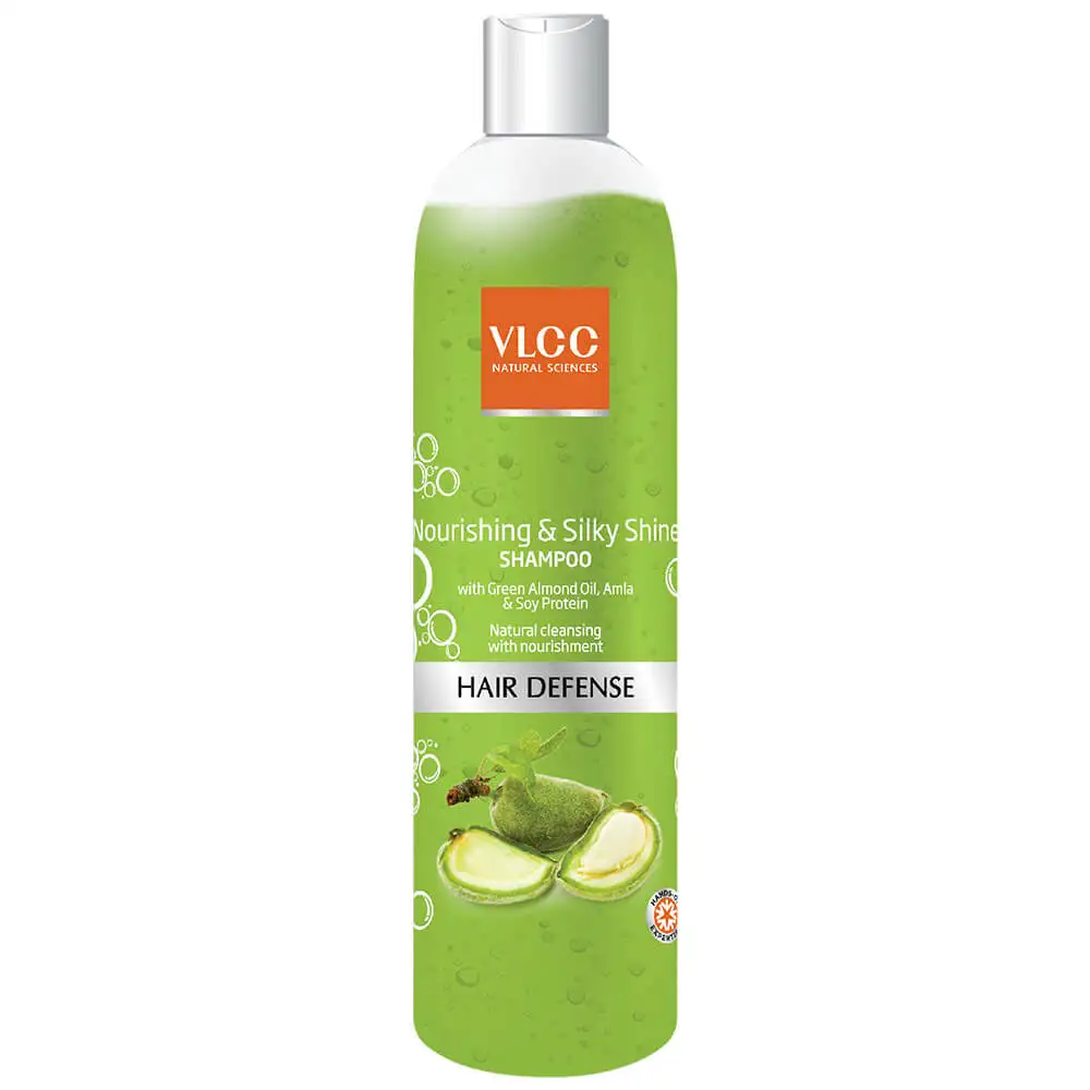 VLCC Nourishing & Silky Shine Shampoo Buy 1 Get 1,  350 ml  Natural Cleansing