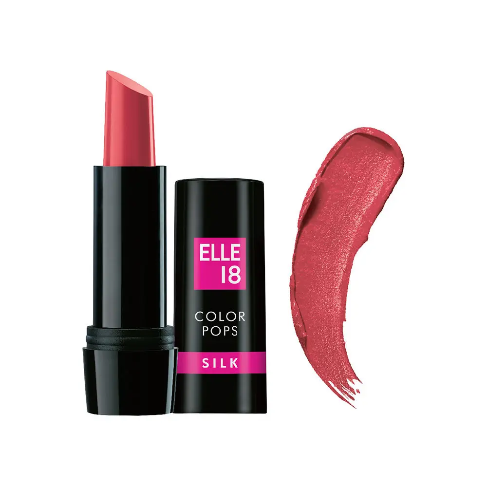 Elle18 Color Pops Silk Lipstick, W51, (4.2 g)