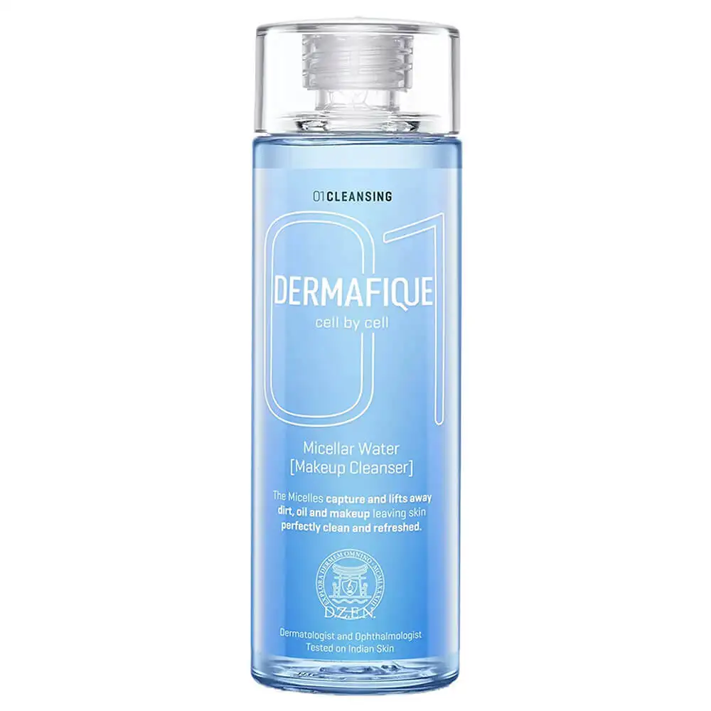 Dermafique Micellar Water Makeup Cleanser,  150 ml  for All Skin Types