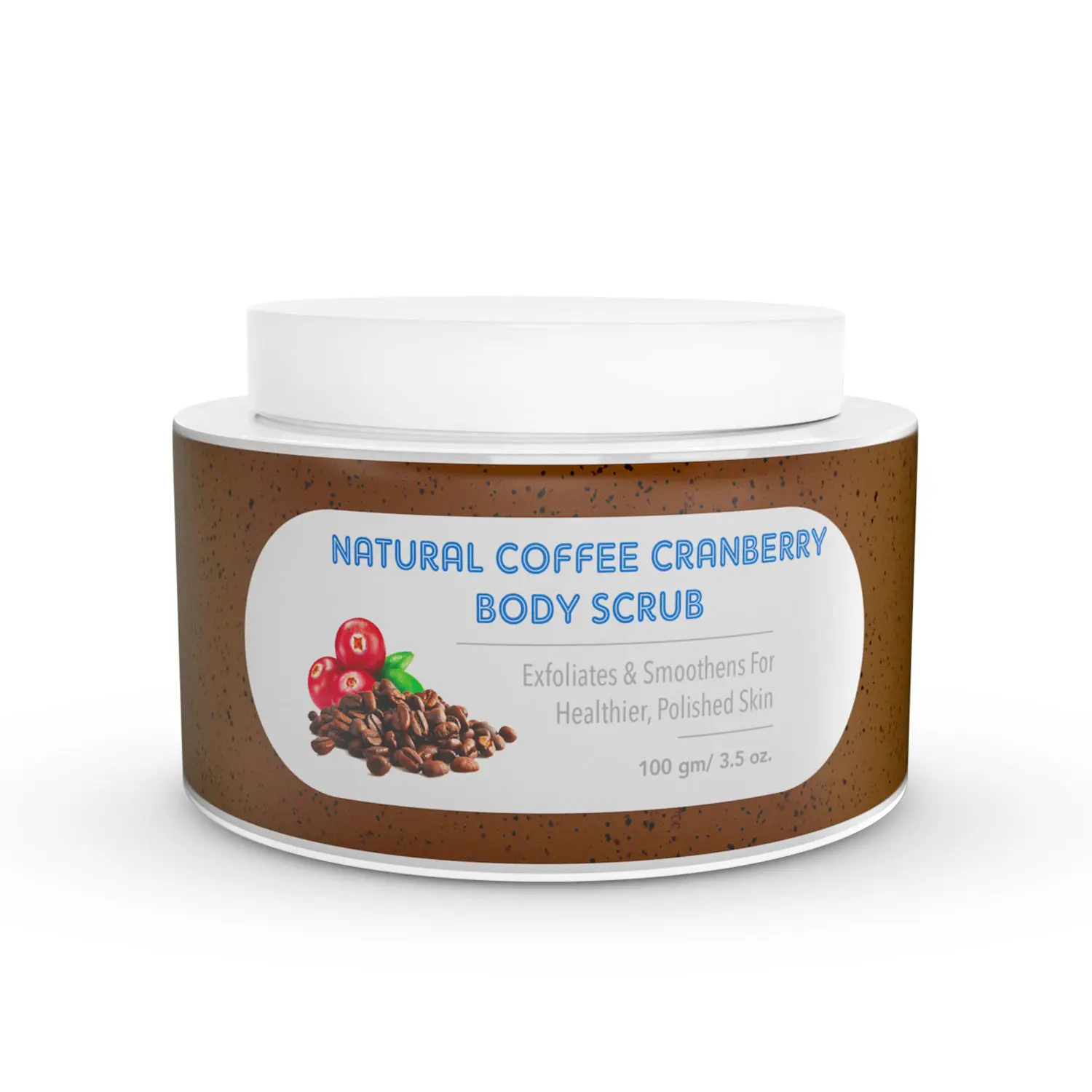 The Moms Co. Natural Cranberry Coffee Body Scrub (100 g)