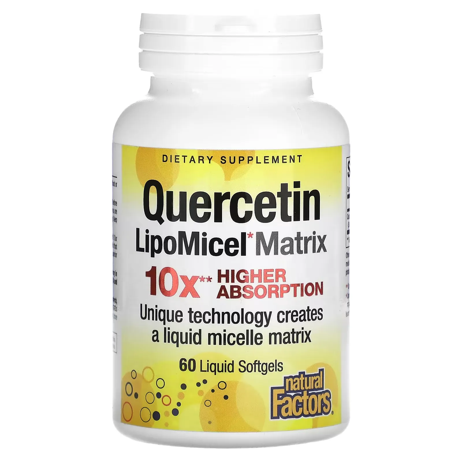 Quercetin LipoMicel Matrix, 60 Liquid Softgels