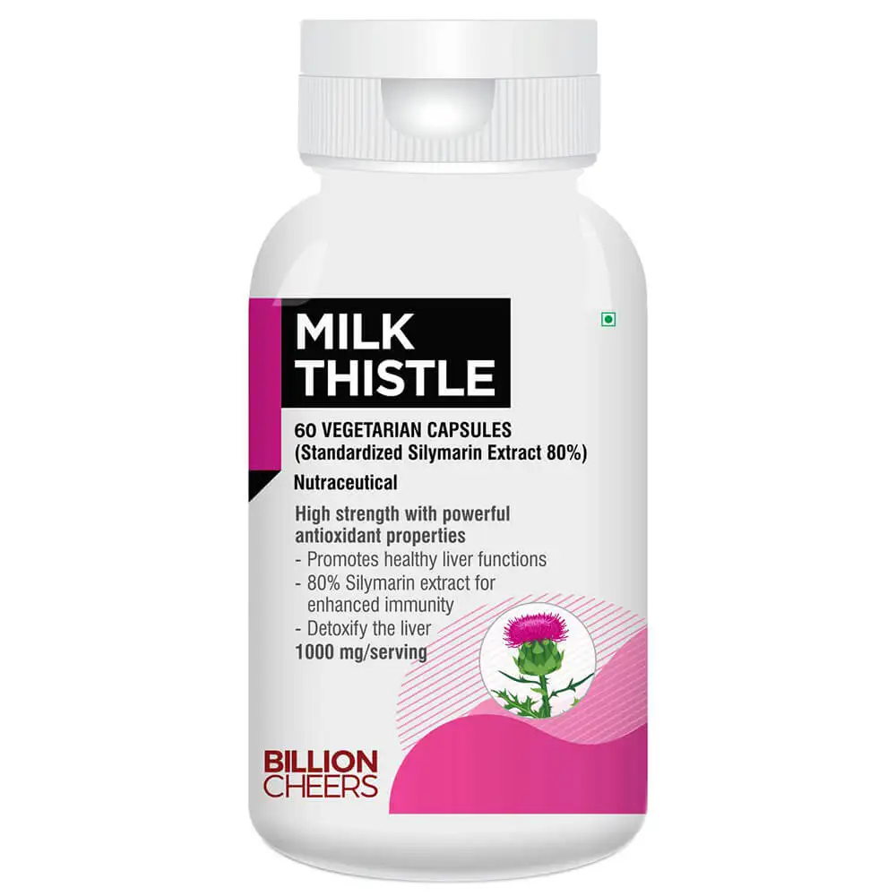 Billion Cheers Milk Thistle,  60 capsules