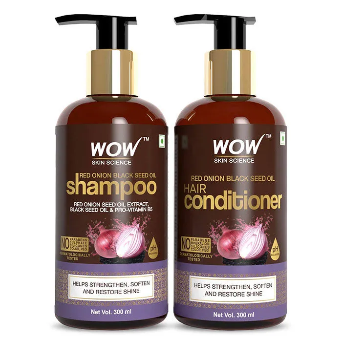 WOW Skin Science Onion Anti Hairfall Combo