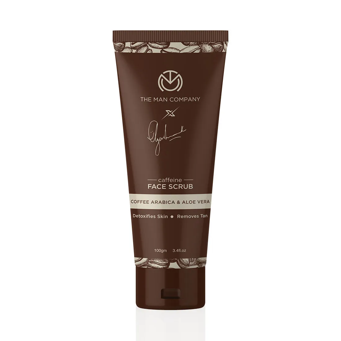 The Man Company Caffeine Face Scrub With Coffee Arabica And Aloe Vera Scrub