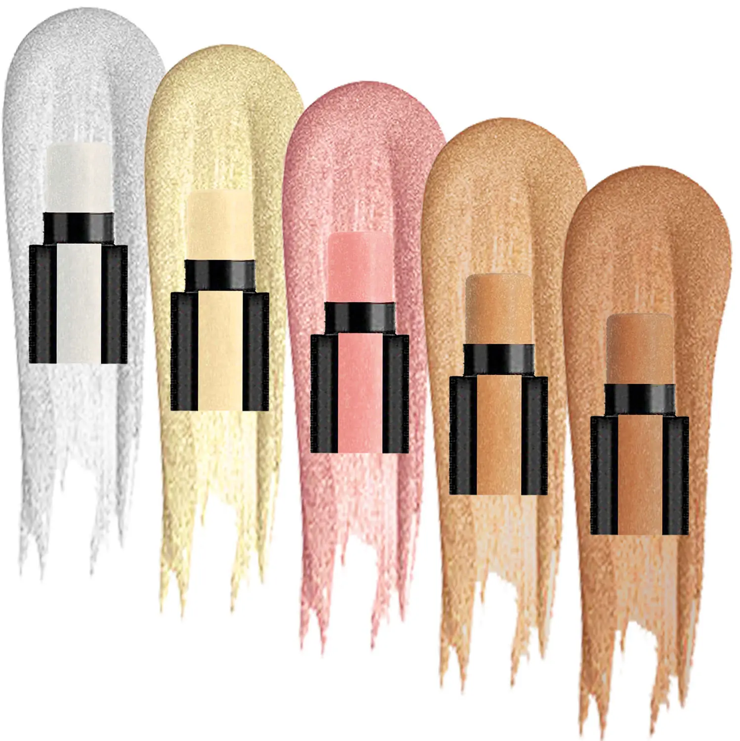 Ronzille 5 in 1 Creamy Eyeshadow Makeup Stick