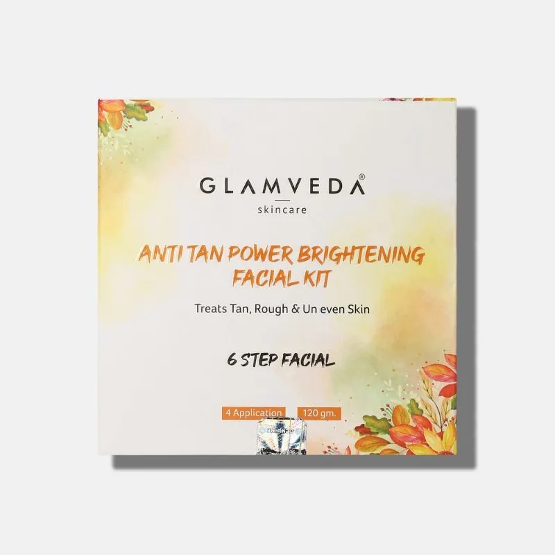 Glamveda Anti Tan Power Brighteing Facial Kit