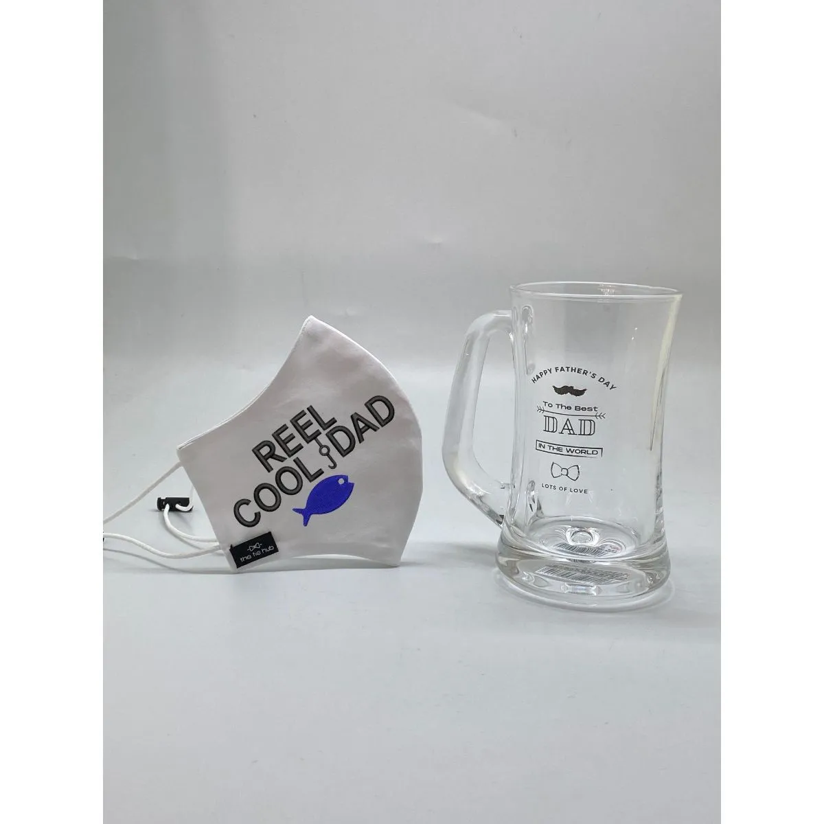 The Tie Hub REEL Cool Dad Face Mask with Beer Mug