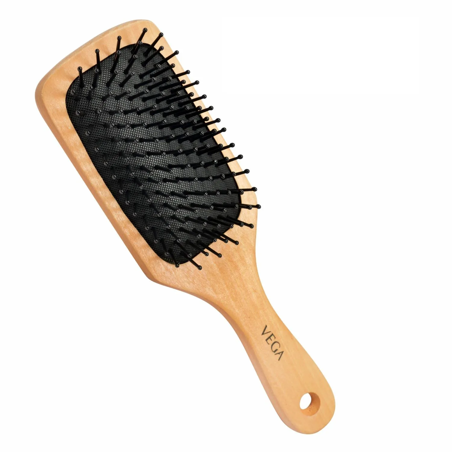 VEGA Wooden Bristle Paddle Brush - (E2-PBS)