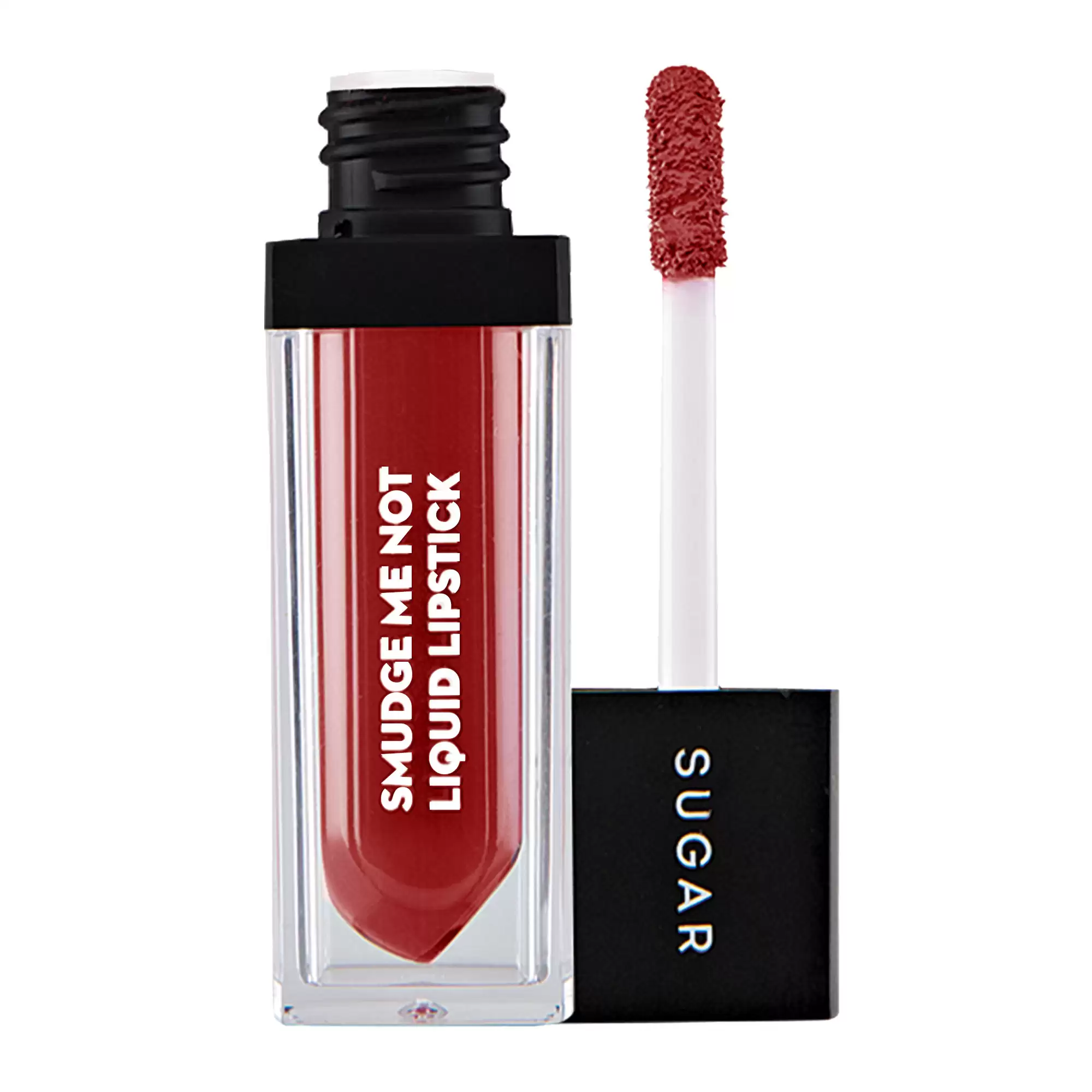 SUGAR Smudge Me Not Liquid Lipstick - 52 Modern Auburn (Flamenco Red / Deep Red With Blue Undertone)