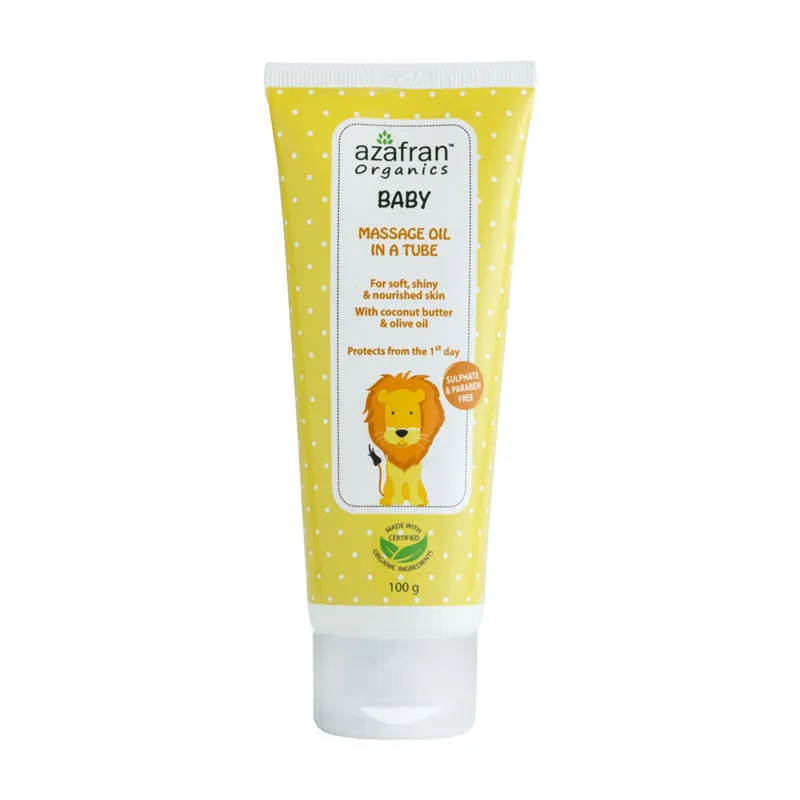 Azafran Baby Massage Oil In A Tube