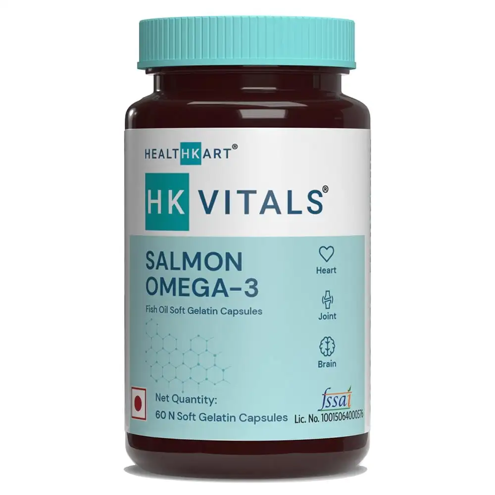 Healt HK Vitals Salmon Omega-3,  60 capsules