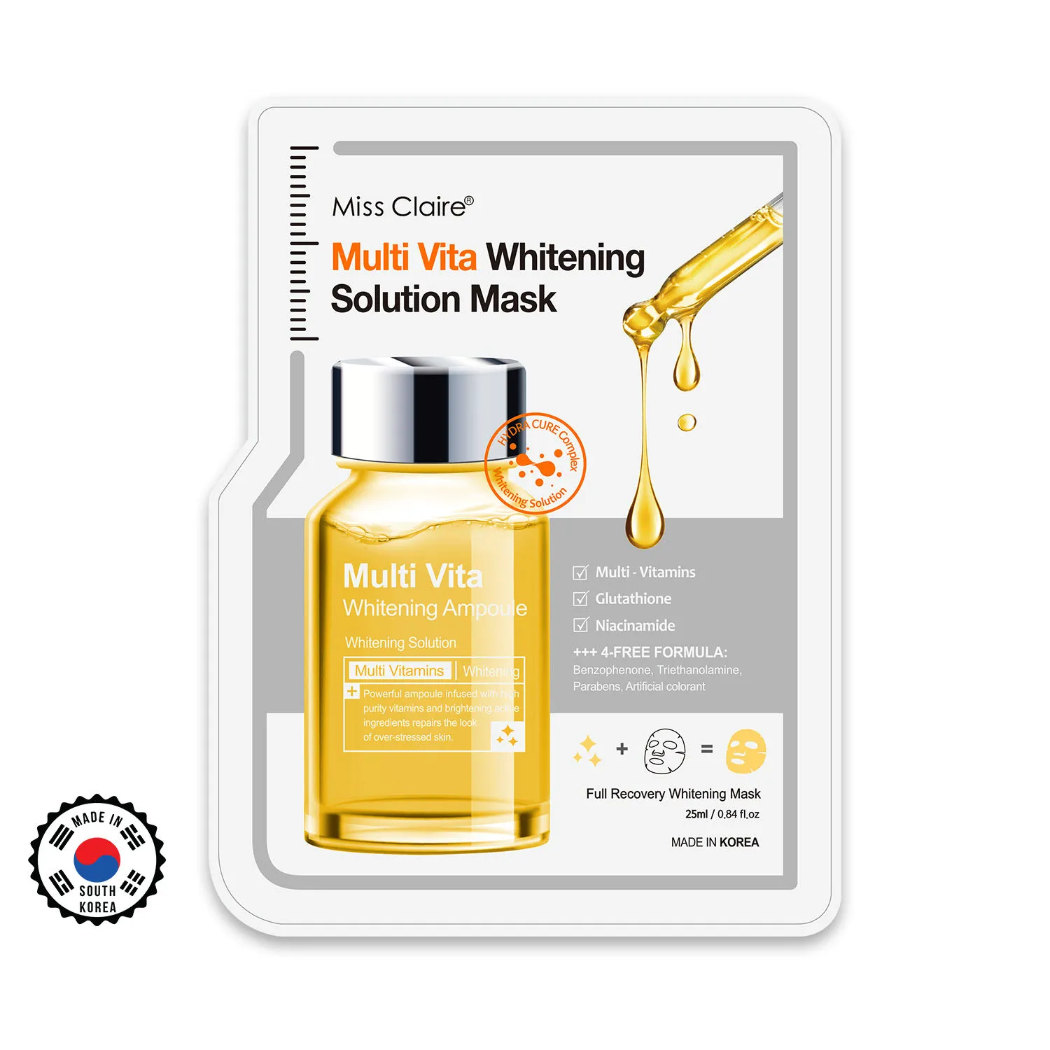 Miss Claire Multi Vita Whitening Solution Mask