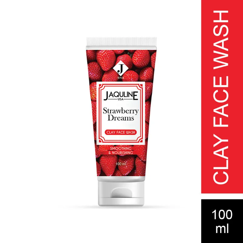 Jaquline USA Strawberry Dreams Clay Face Wash