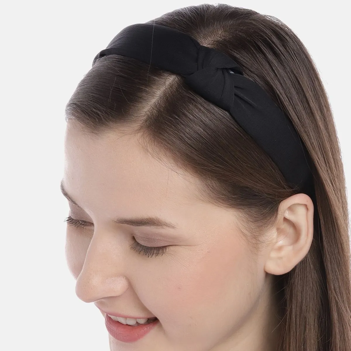 Blueberry Black Knot Hairband