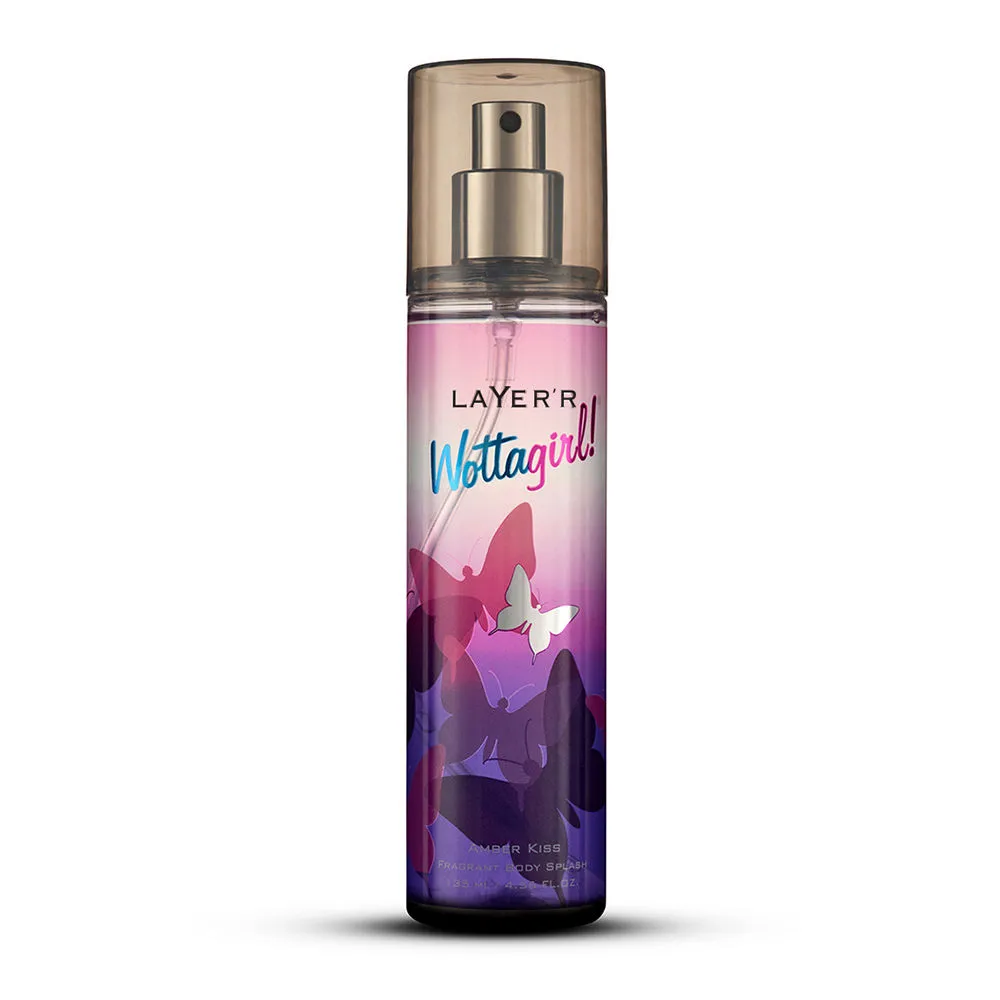 Layerr Wottagirl Amber Kiss Body Splash