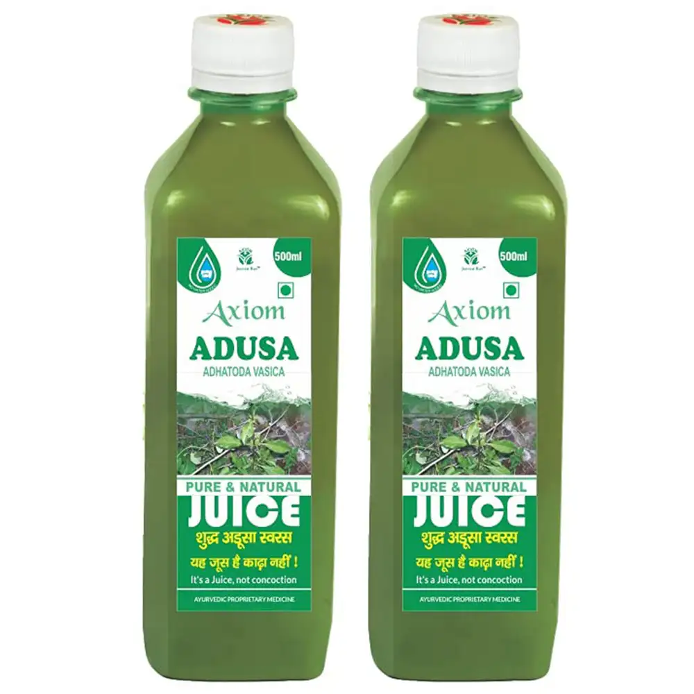 Jeevan Ras Adusa Juice,  Unflavoured Pack of 2  0.5 L