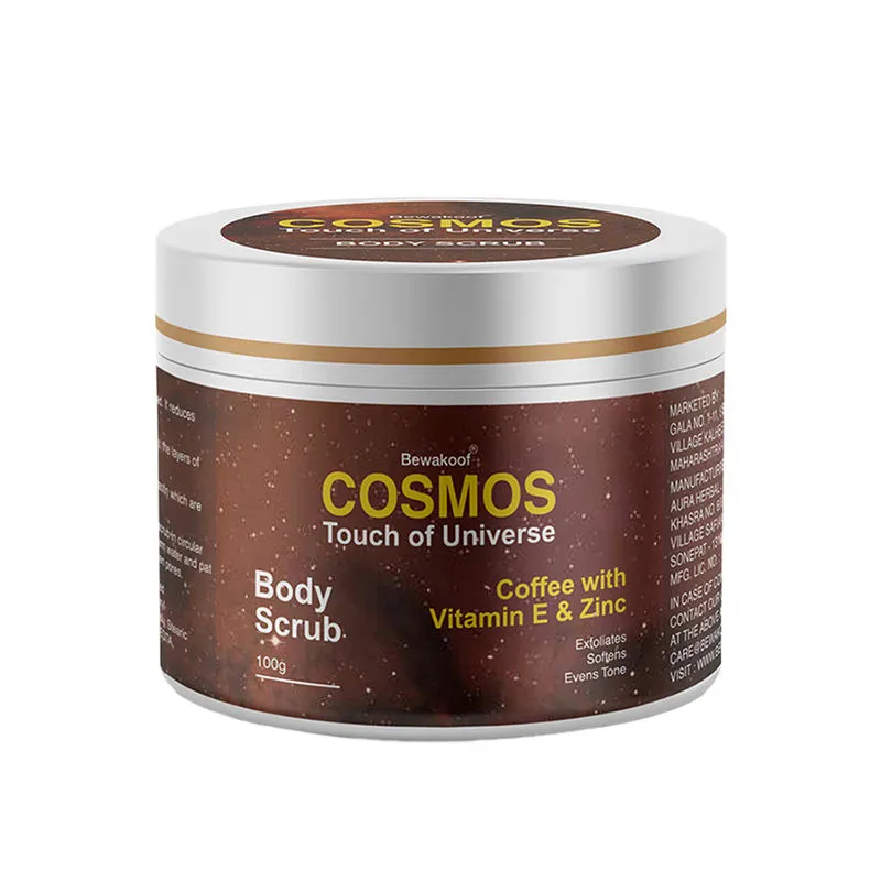 Cosmos by Bewakoof Body Scrub Coffee With Vitamin E And Zinc