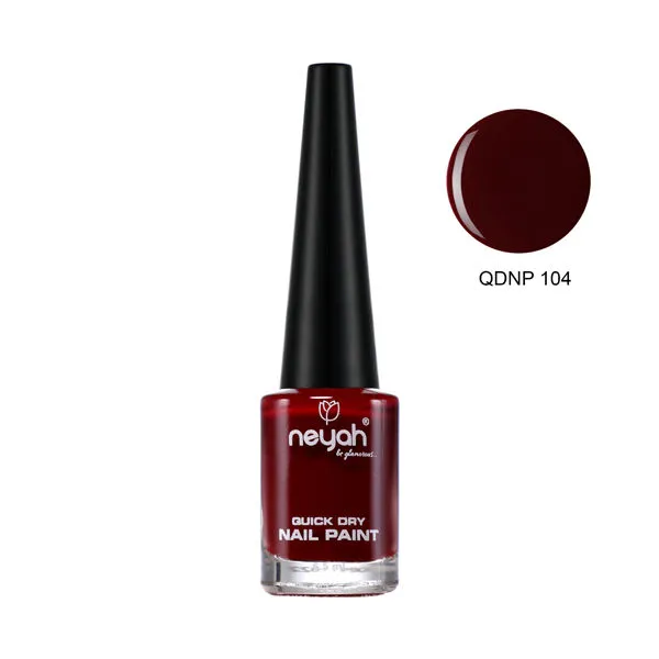 NEYAH Quick Dry Nail Paint - Maroon Mystery