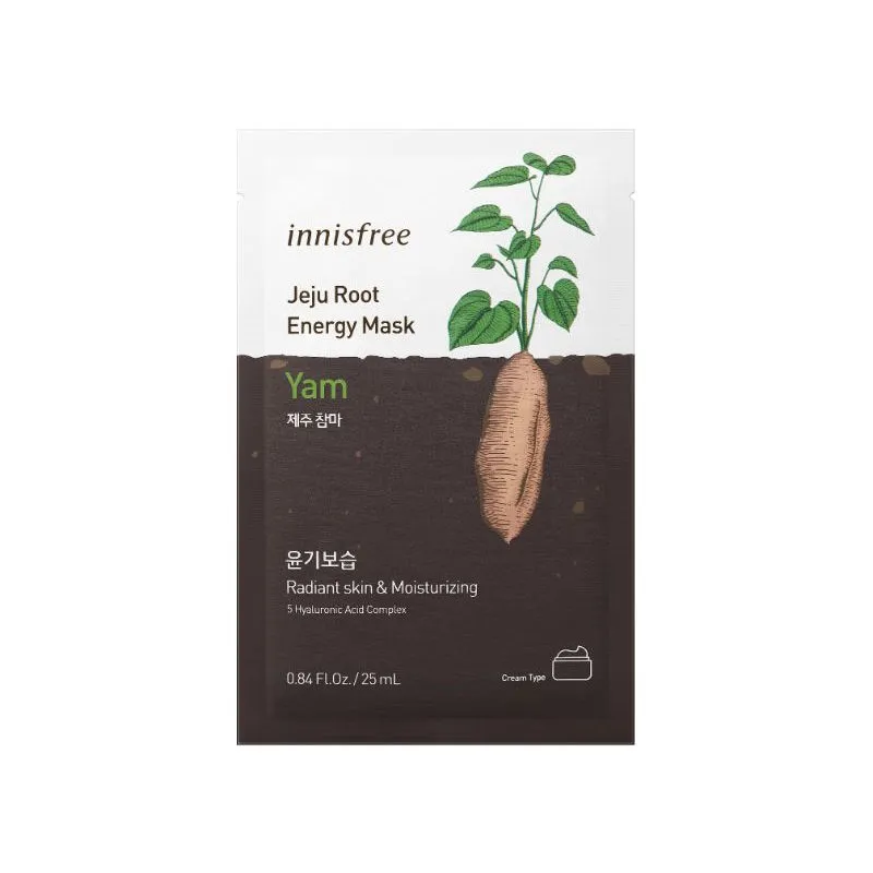 Innisfree Jeju Root Energy Sheet Mask - Yam