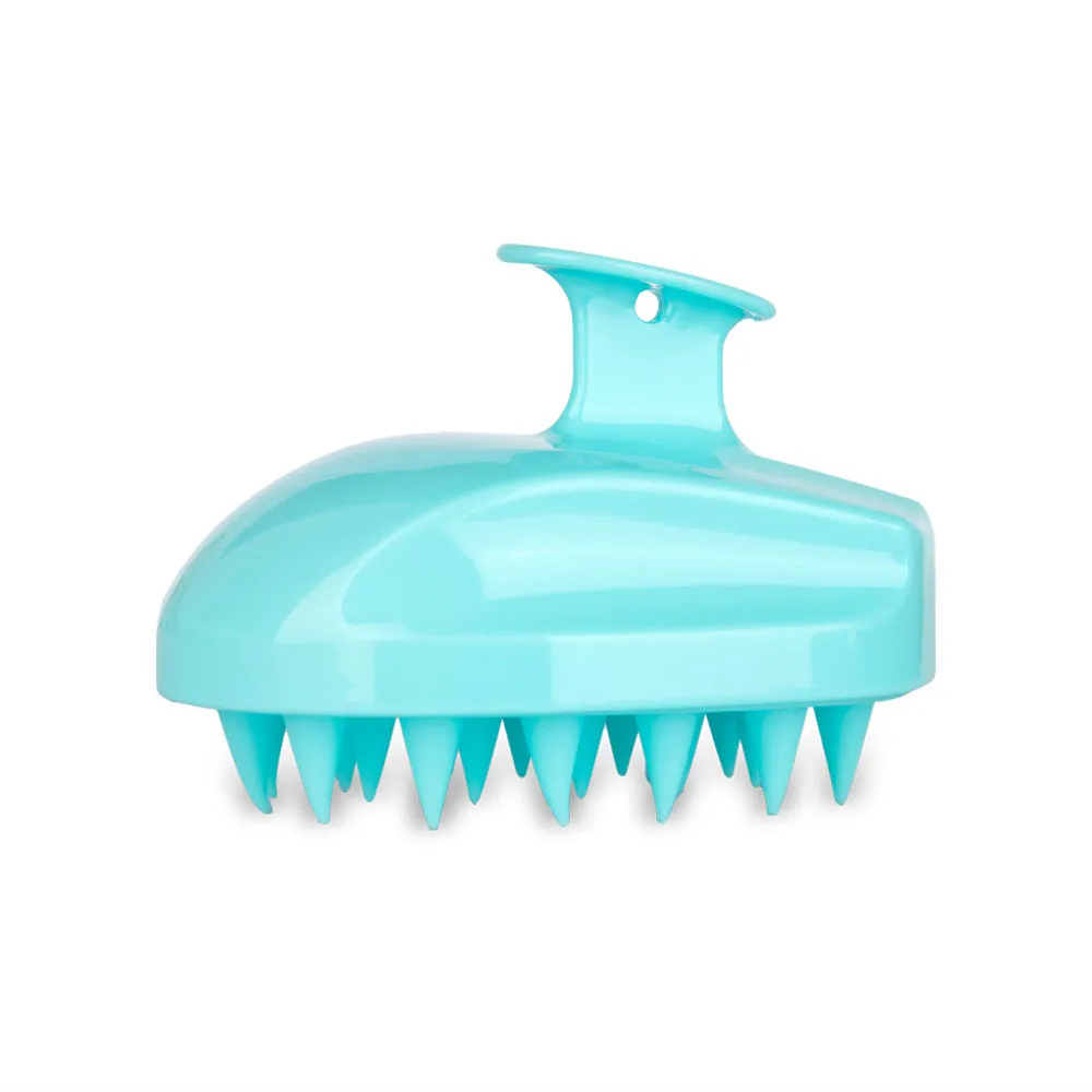 Streak Street Hair Scalp Massager & Shampoo Brush - Tealicious Blue - Promotes Hair Growth