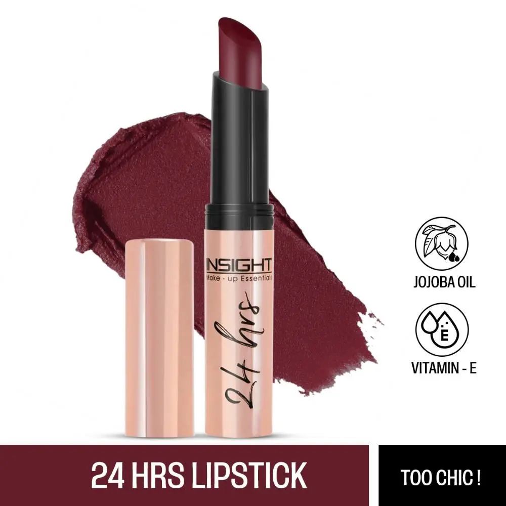 INSIGHT COSMETICS 24 HRS NON TRANSFER MATTE LIPSTICK (LL-03)_TOO CHIC! (21)