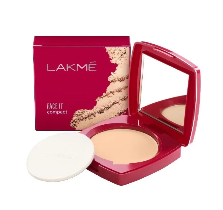 Lakme Face It Compact - Marble