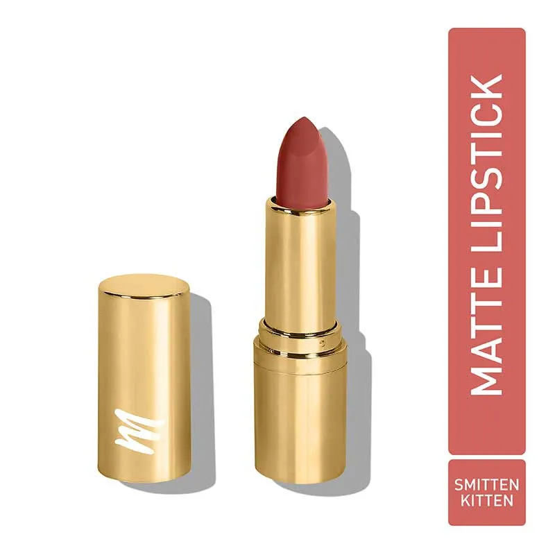 MyGlamm Treasure It Suede Matte Lipstick - Smitten Kitten