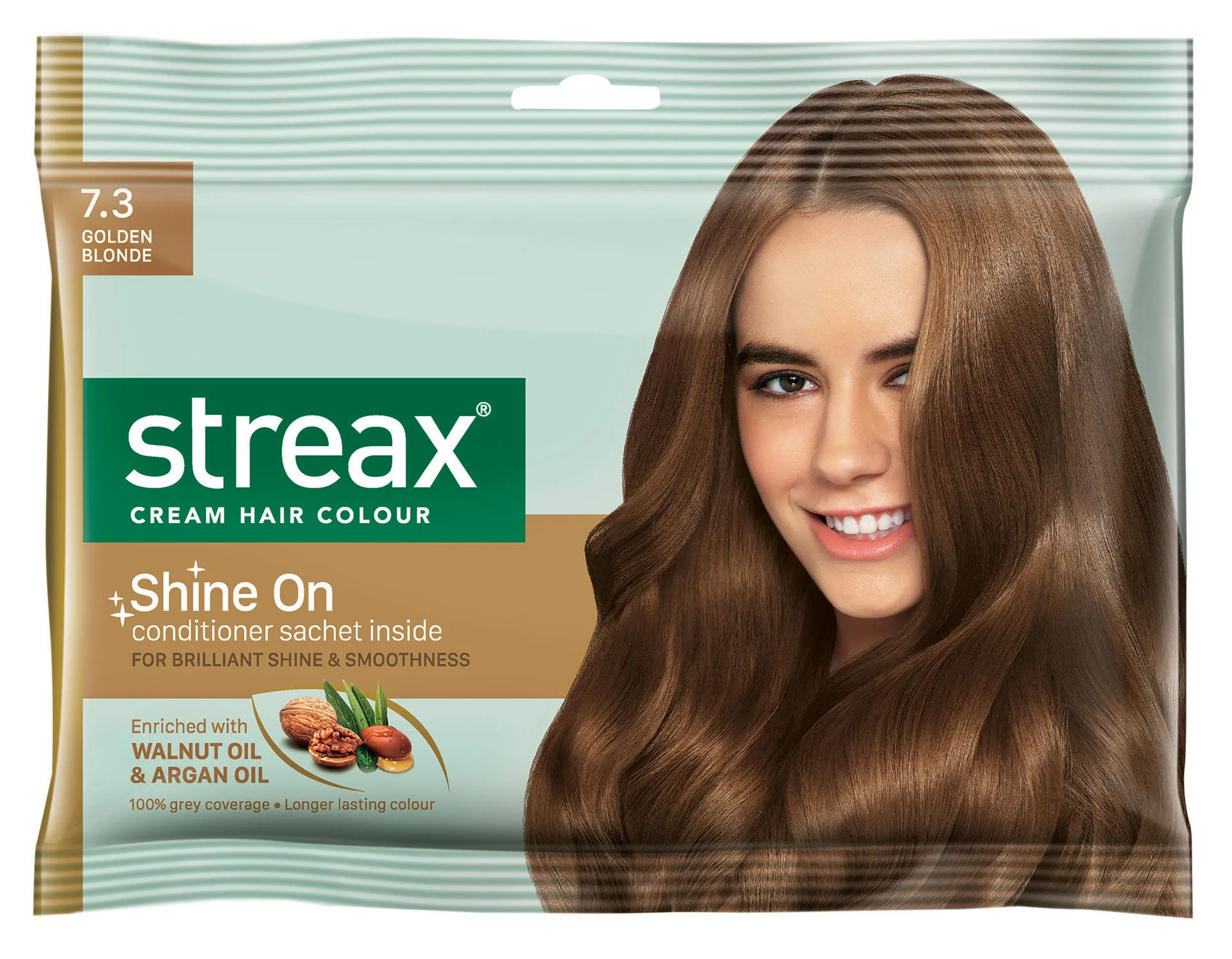 Streax Cream Hair Colour - Golden Blonde 7.3