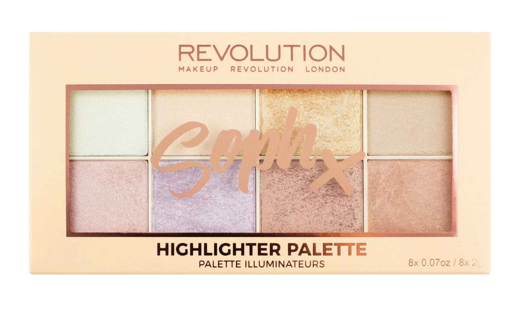 Makeup Revolution Soph X Highlighter Palette