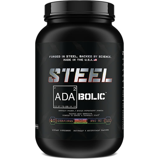 Adabolic By Steel, Blue Raspberry Watermelon, 40 Servings