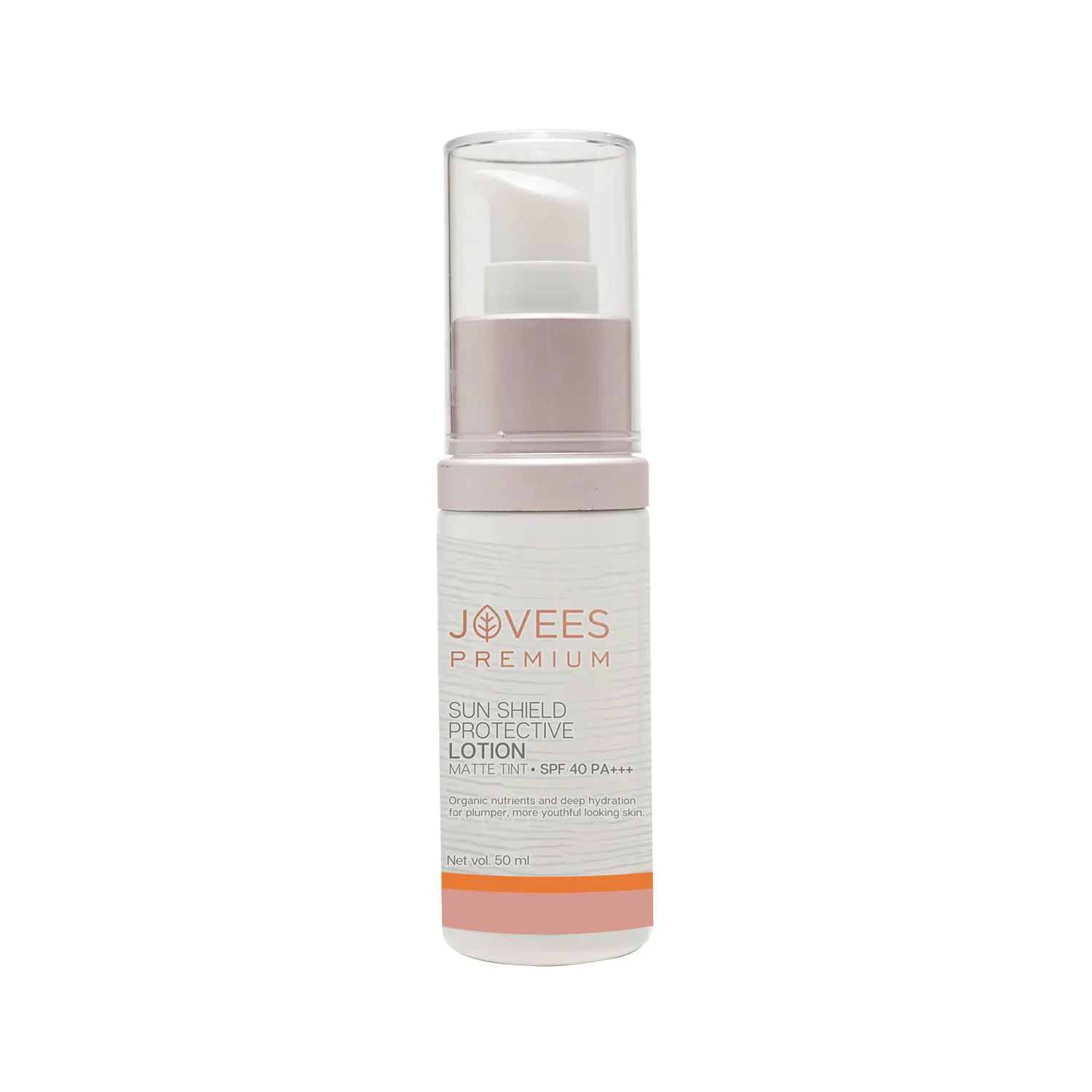 Jovees Premium Sun Shield Protective Lotion SPF 40 | Broad Spectrum PA+++ | Matte Tint | Infused with Organic Extracts | Lightweight and Oil Free 50ml