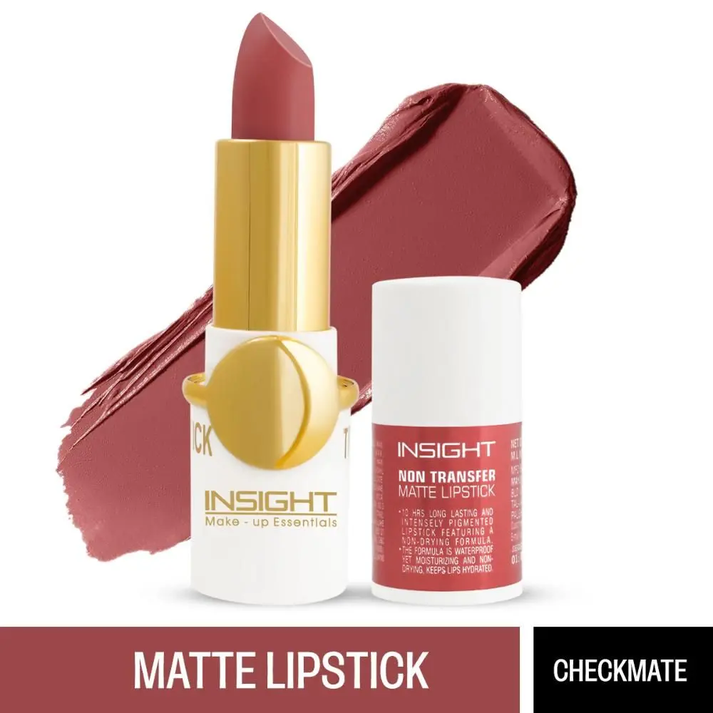 INSIGHT Cosmetics Non Transfer Matte Lipstick (Ll-04)_06 Checkmate