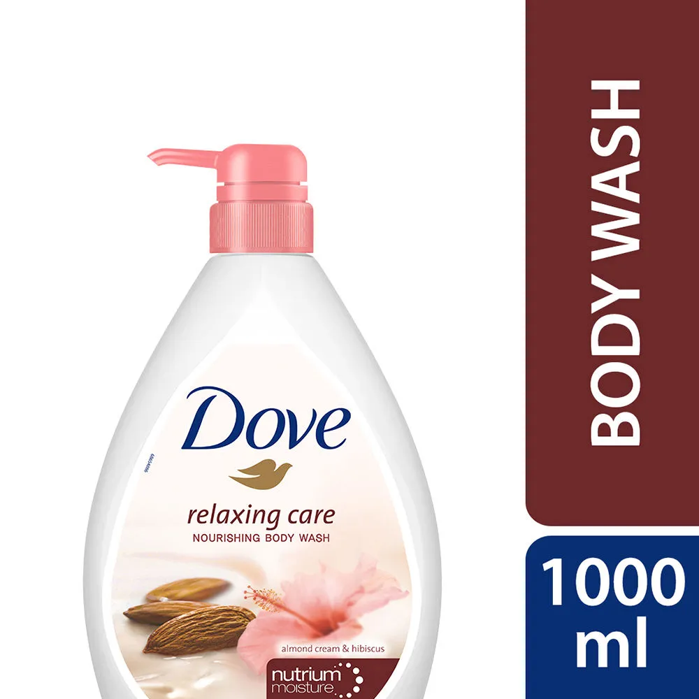 Dove Relaxing Care Almond Cream & Hibiscus Nourishing Body Wash