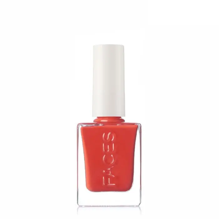 Faces Canada Hi Shine Nail Enamel - Red Coral 214 (9 ml)