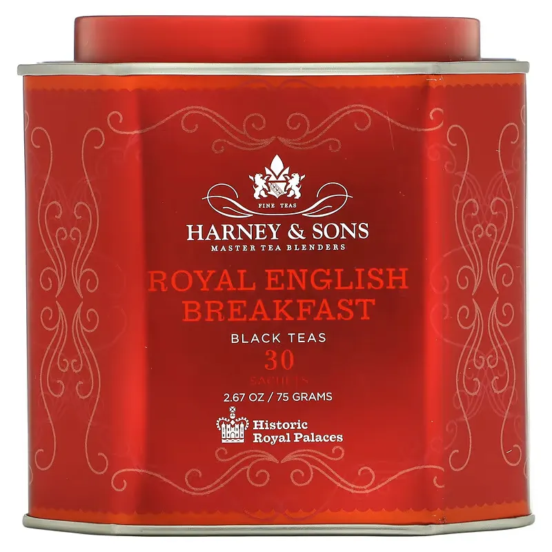 Royal English Breakfast, Black Teas, 30 Sachets, 2.67 oz (75 g)