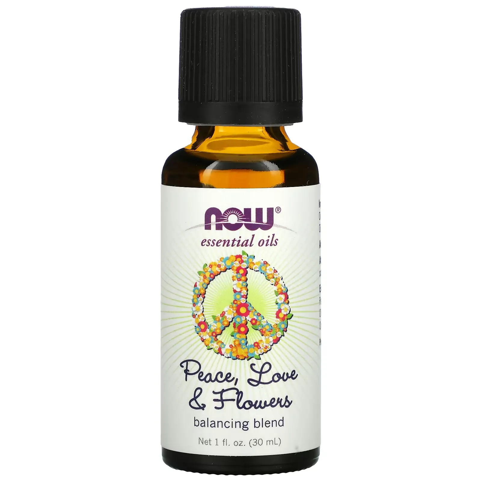 Essential Oils, Peace, Love & Flowers, Balancing Blend, 1 fl. oz (30 ml)