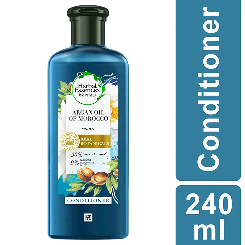 Herbal Essences Argan Oil of Morocco CONDITIONER, 240ml - For Frizz Free Hair - Paraben Free