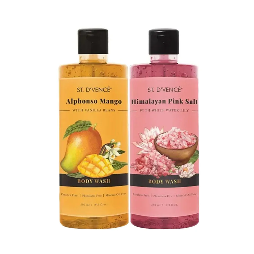 St. D'vence Skin Loving Body Wash Combo