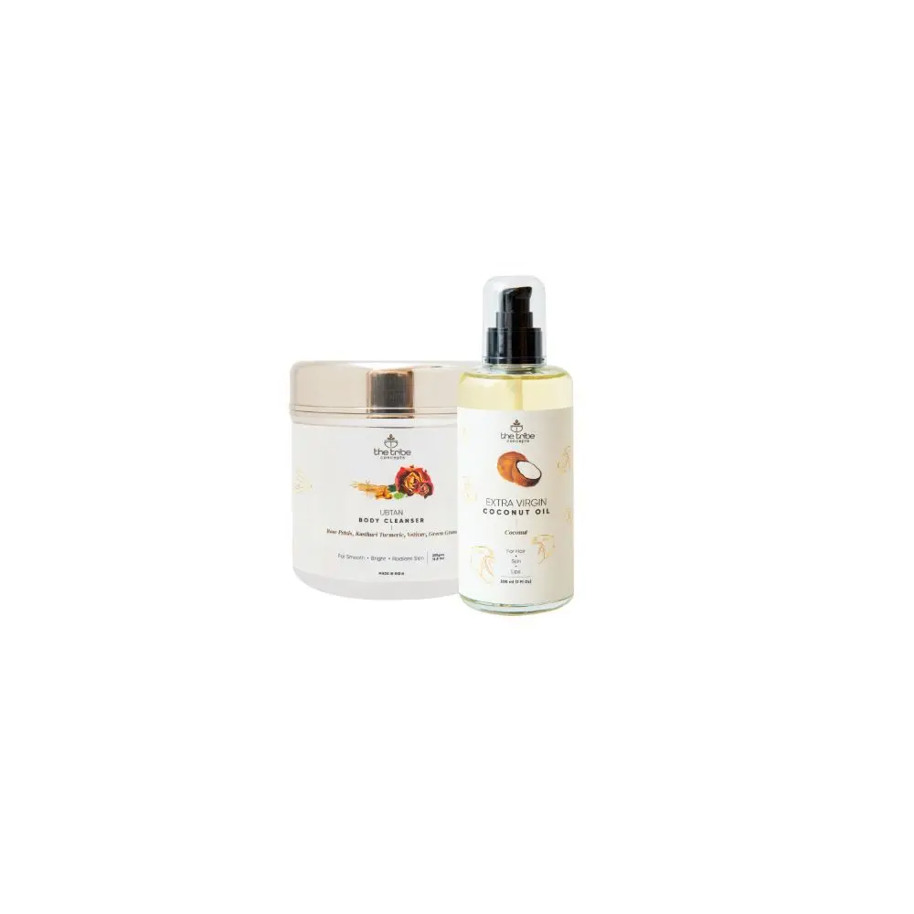 The Tribe Concepts Body Polishing Kit\with Steel Tin 450g