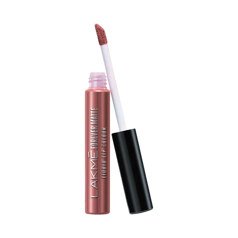 Lakme Forever Matte Liquid Lip Color - Nude Hue