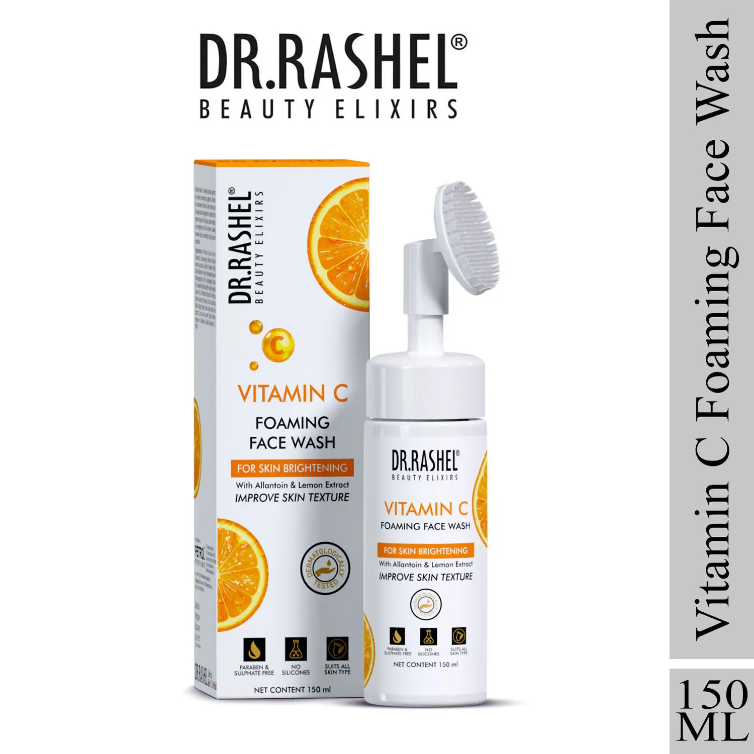 Dr.Rashel Vitamin C Foaming Face Wash (150ml)