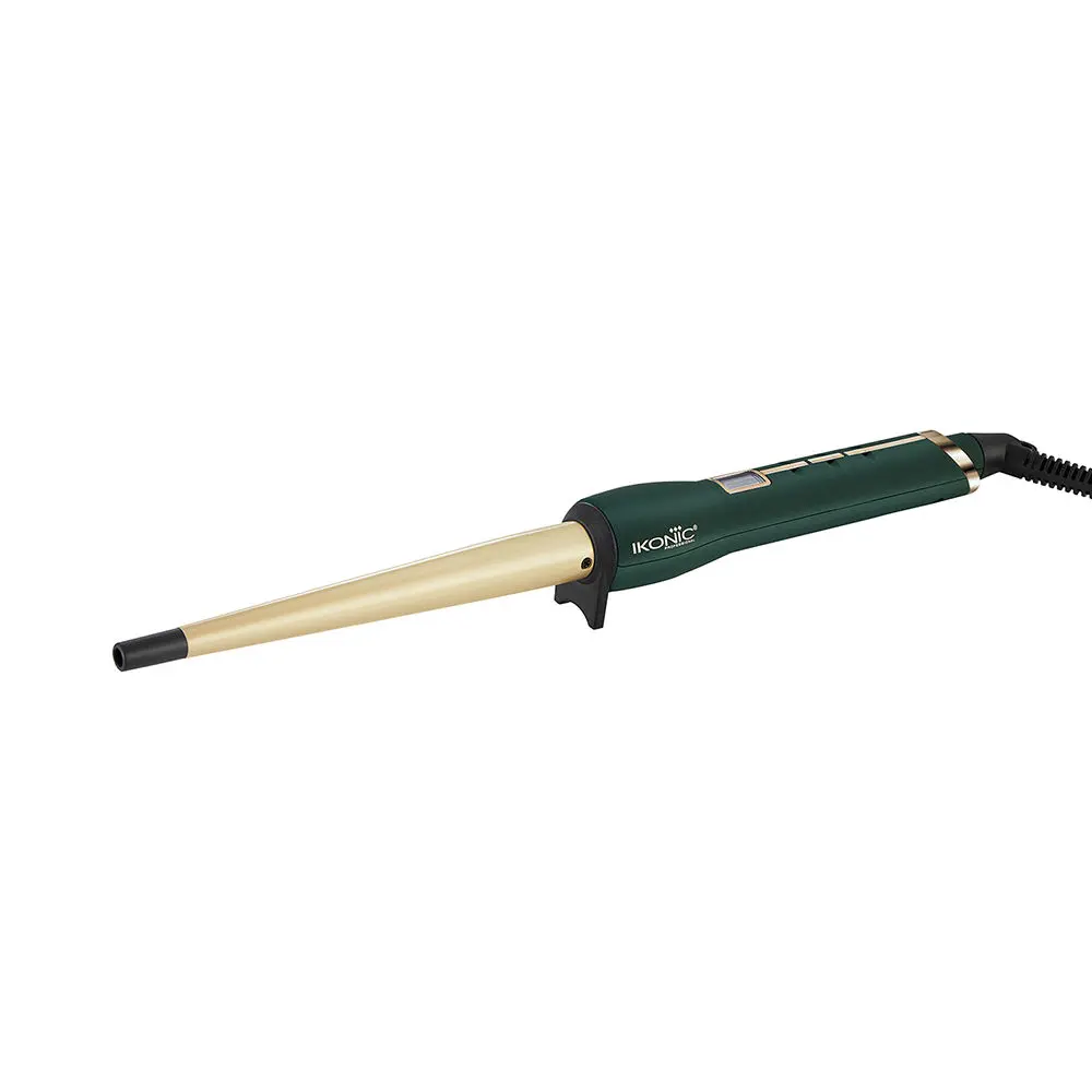 Ikonic Conical Tong Hair Curler - CNT 19 - Emerald